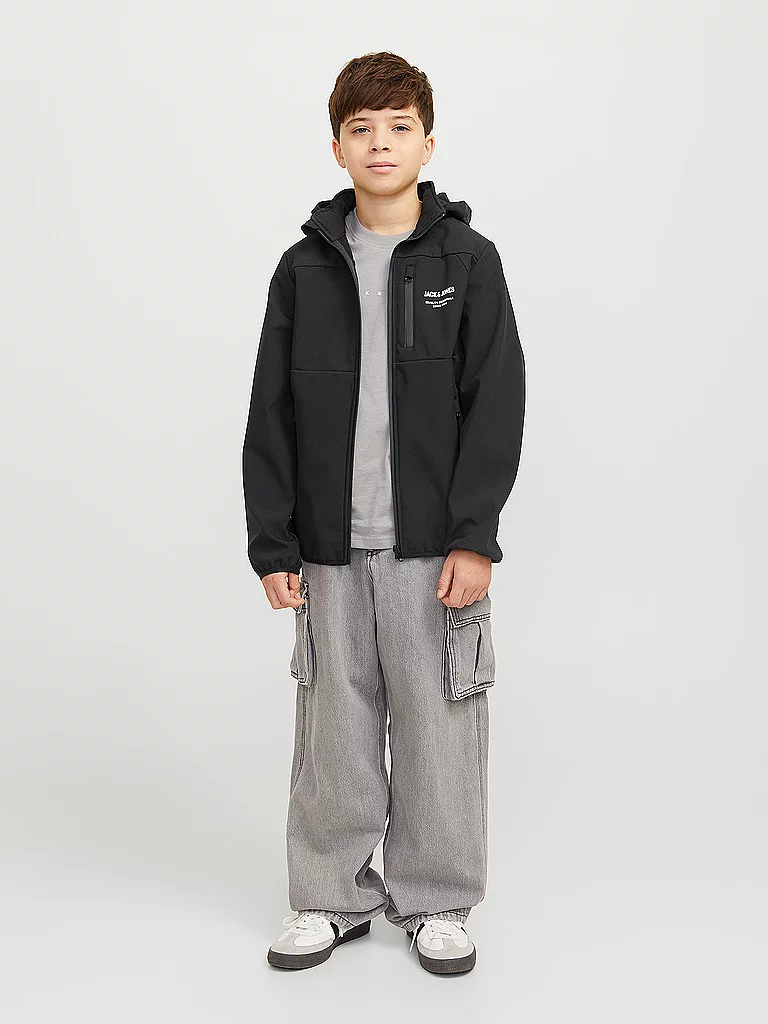 Jack & Jones Theo Softshell Jacket Black 12 Years Boys 5